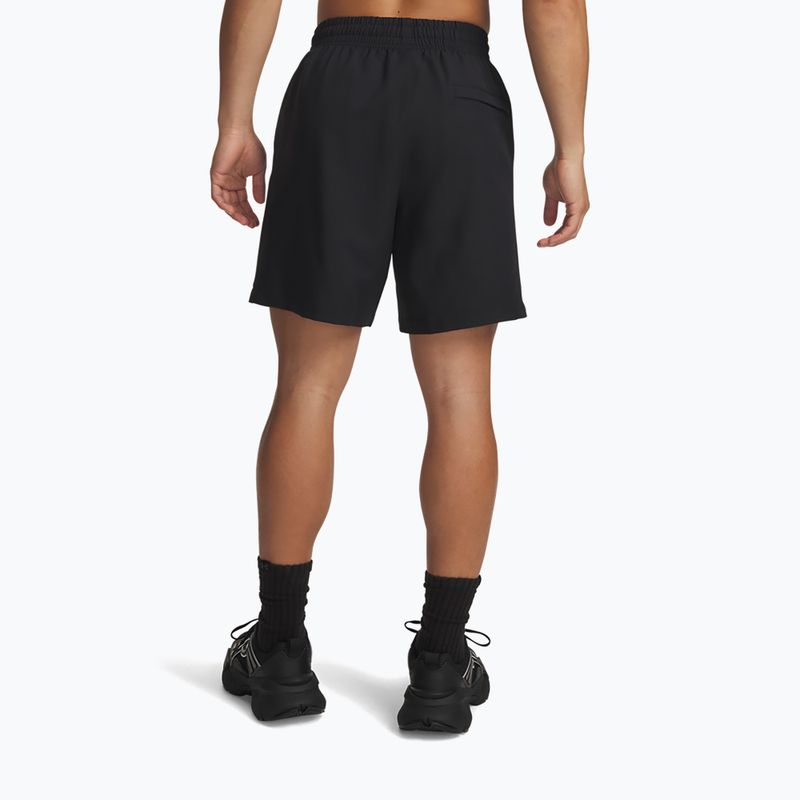 Шорти для тренувань чоловічі Under Armour Unstoppable Woven Shorts black/black 3