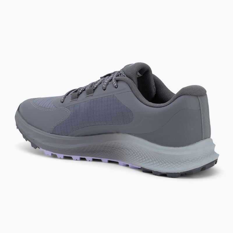 Кросівки для бігу жіночі  Under Armour Charged Bandit Trail 3 titan grey/castlerock/purple crest 3