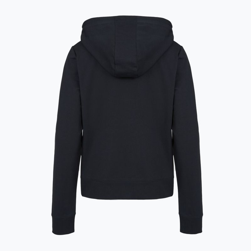 Кофта жіноча Under Armour Sport Terry FZ black/white 2