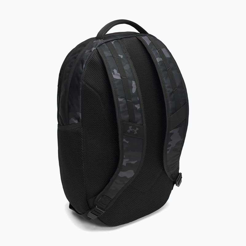 Рюкзак міський Under Armour Hustle 6.0 29 л black/black/metallic silver 2