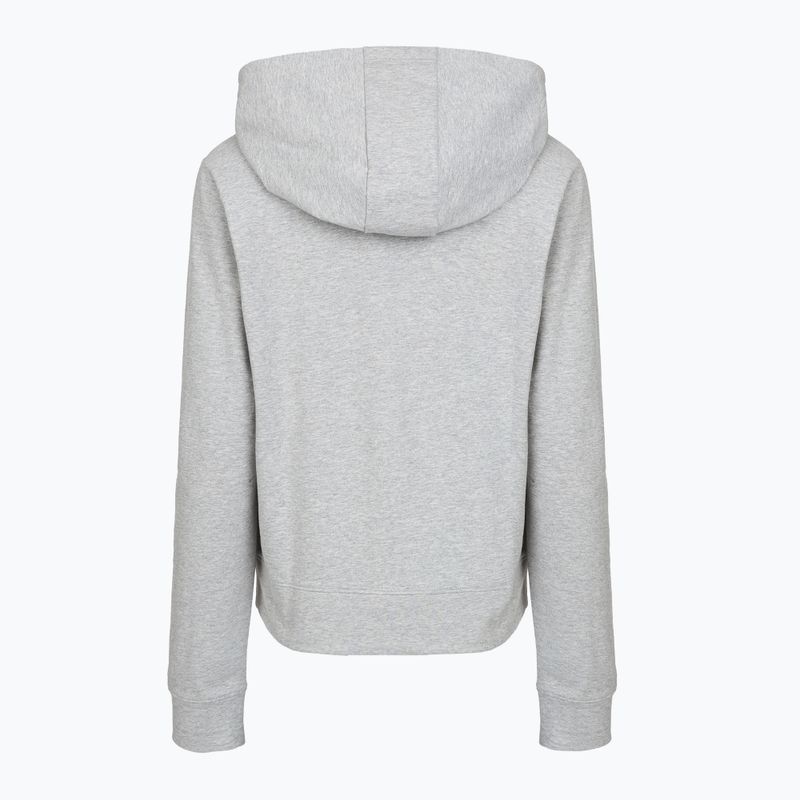 Кофта жіноча Under Armour Sport Terry Hoodie mod gray light heather/white 2