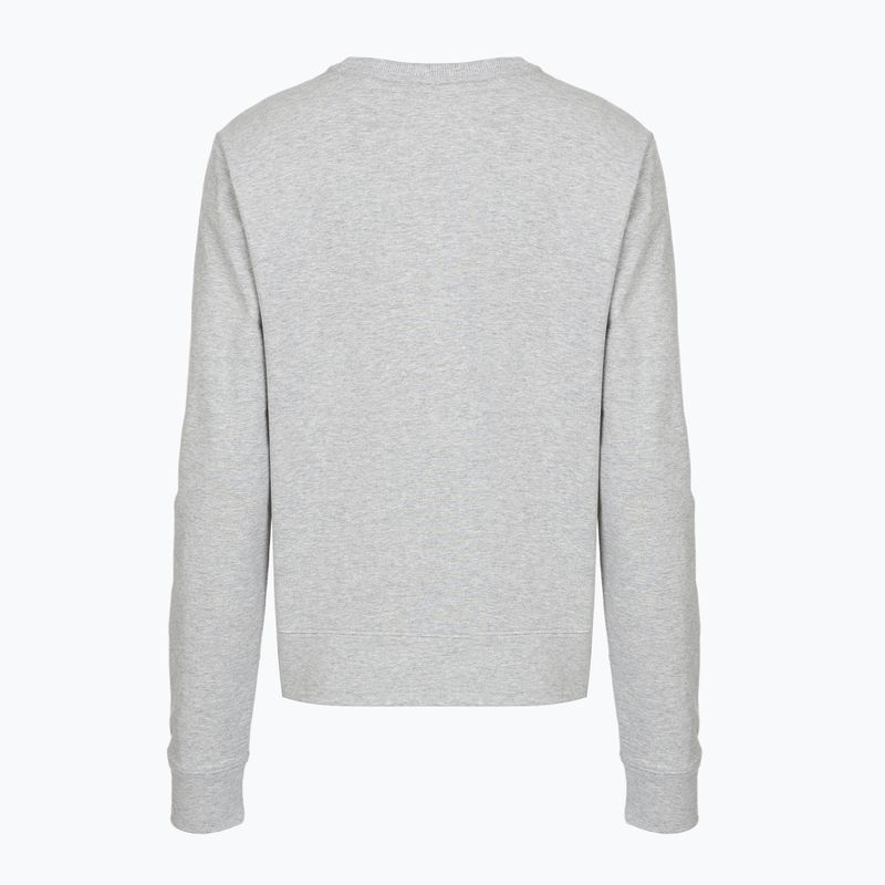 Кофта жіноча Under Armour Sport Terry Crew mod gray light heather/white 2