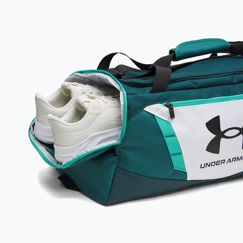 Сумка Under Armour Undeniable 5.0 Duffle S 40 л white/arden green/black 3