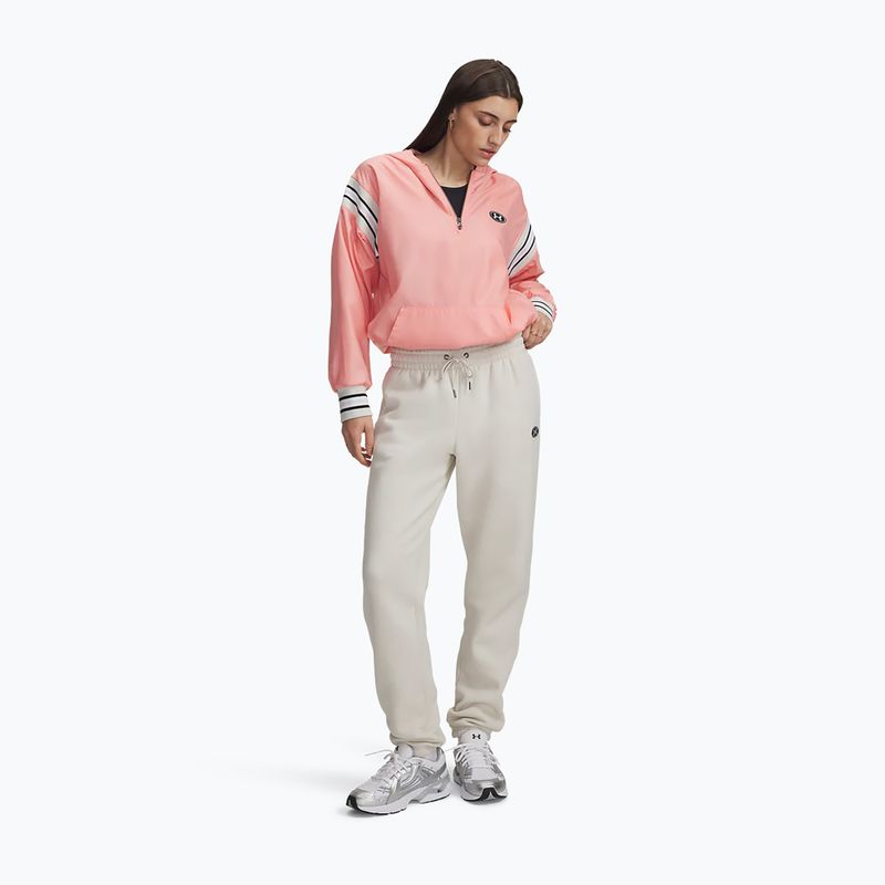 Штани жіночі Under Armour Icon Fleece Nov Jogger summit white/white 2