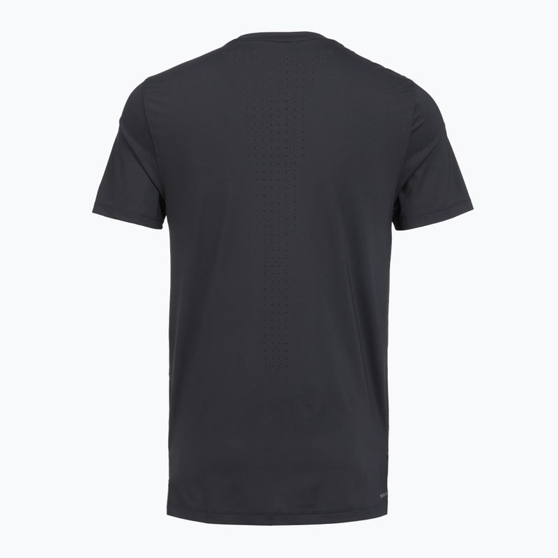 Футболка для бігу чоловіча Under Armour Velociti Pro black/black/metallic silver 2