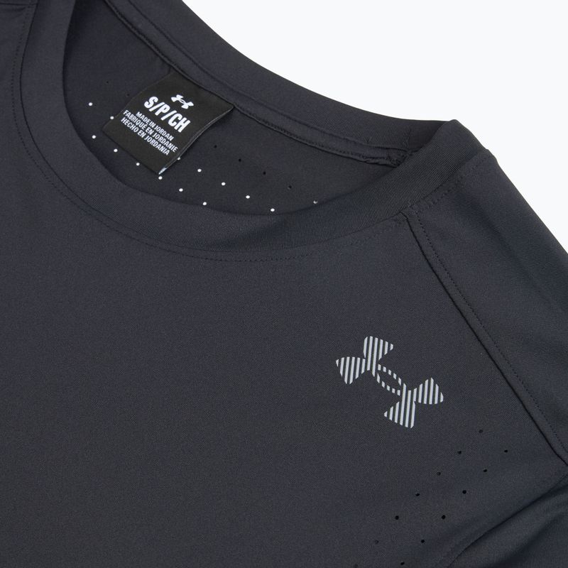 Футболка для бігу чоловіча Under Armour Velociti Pro black/black/metallic silver 3