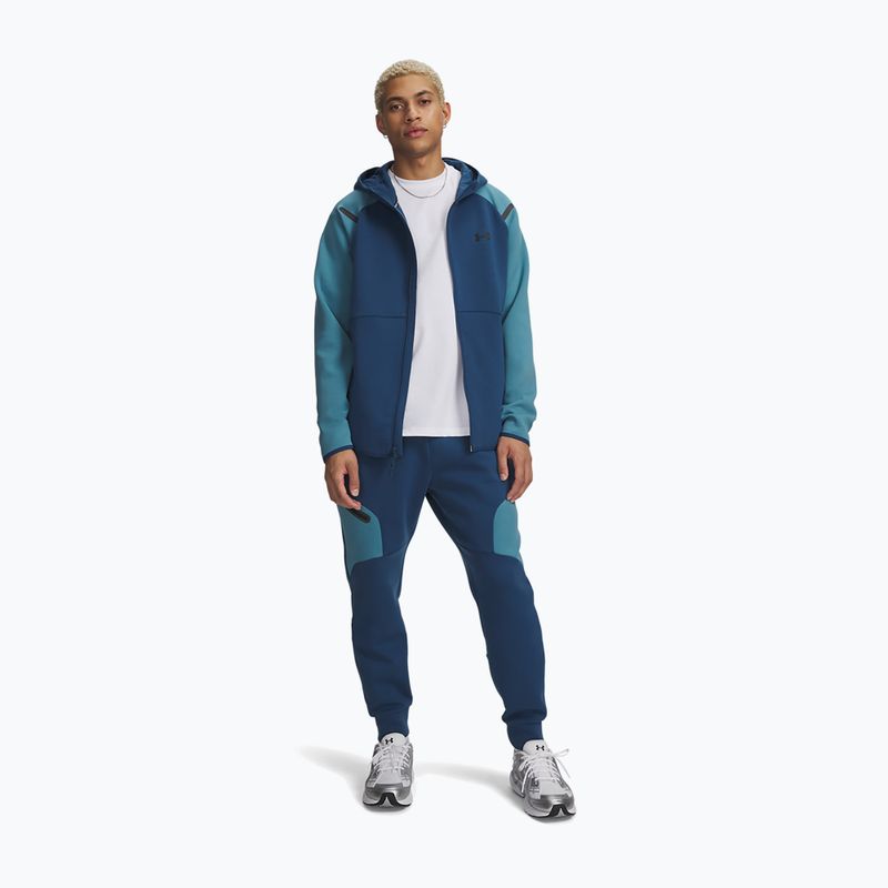 Штани чоловічі Under Armour Unstoppable Fleece wham blue/boundless blue/black 2