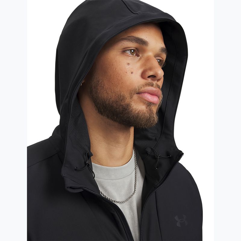 Куртка чоловіча Under Armour Unstoppable Woven Jacket black/black 3