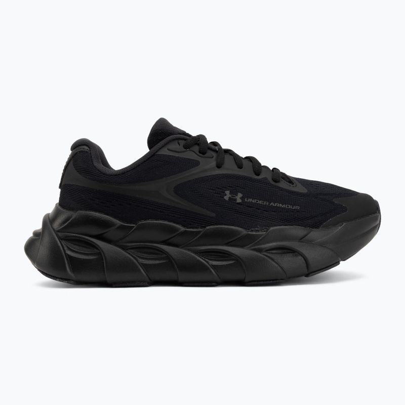 Кросівки для бігу жіночі Under Armour Halo Runner 2 Black/Anthracite/Metallic Black 2