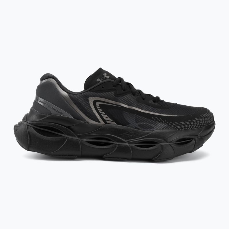 Кросівки для бігу чоловічі Under Armour Halo Racer 2 black/anthracite/metallic black 2