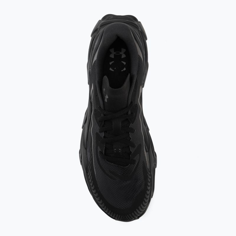 Кросівки для бігу чоловічі Under Armour Halo Racer 2 black/anthracite/metallic black 5