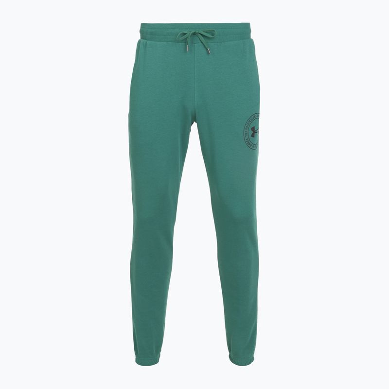 Штани чоловічі Under Armour Rival LW Graphic Jogger rack green/black
