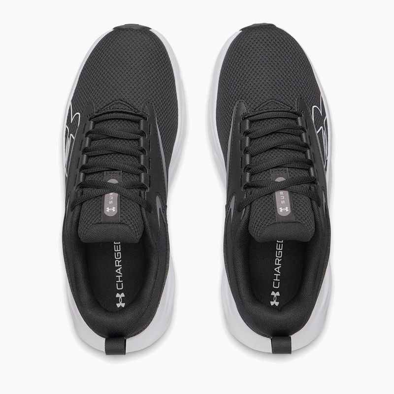Кросівки для бігу чоловічі Under Armour Surge 5 black/black/white 3