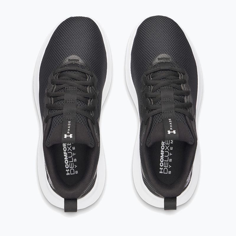 Кросівки для бігу жіночі Under Armour Phade RN 4 black/black/white 3