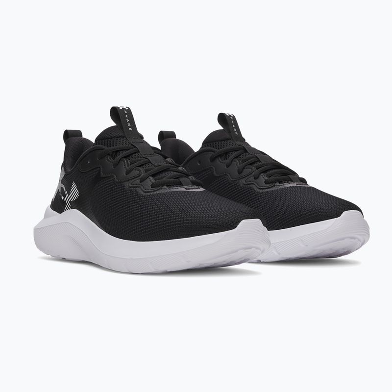 Кросівки для бігу чоловічі Under Armour Phade RN 4 black/black/white 2
