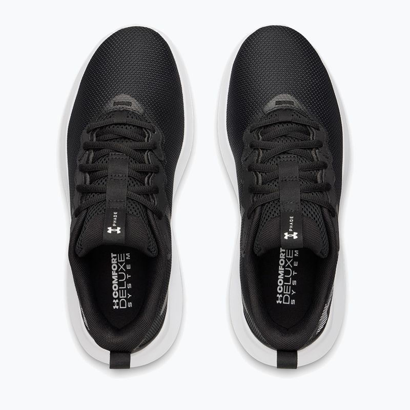Кросівки для бігу чоловічі Under Armour Phade RN 4 black/black/white 3