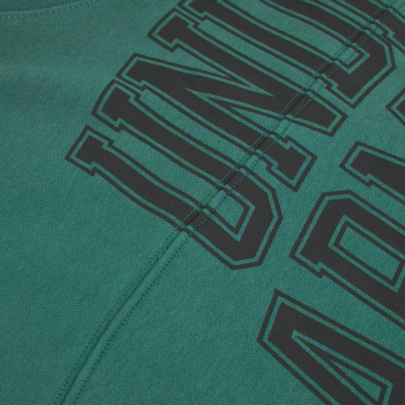 Кофта чоловіча Under Armour Rival LW Graphic Hoodie rack green/black 3