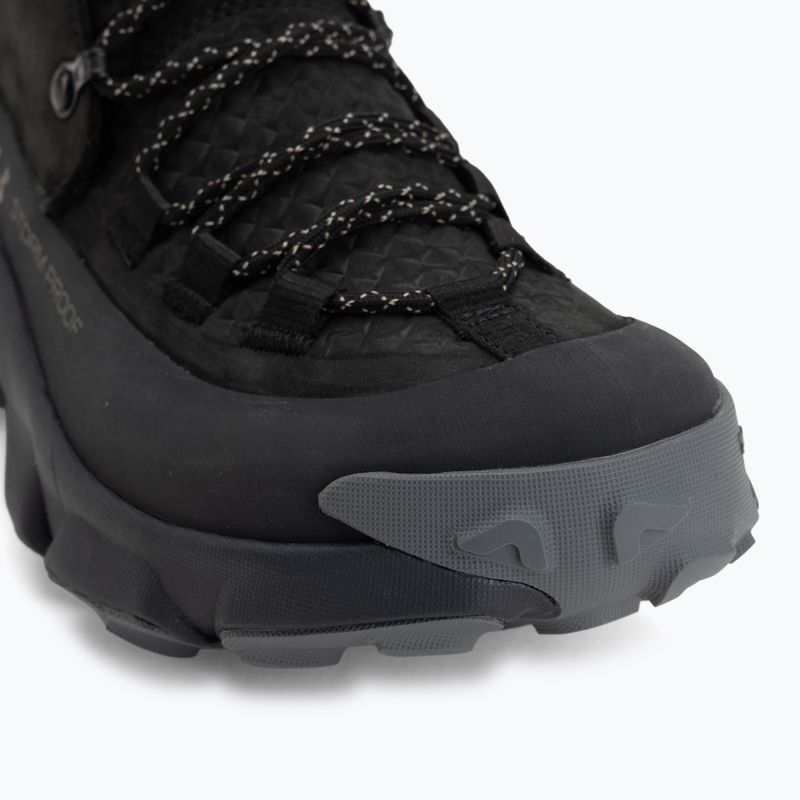 Взуття трекінгове чоловіче Under Armour Charged Expanse Mid LTHR WP Black/Anthracite/Bayou 7