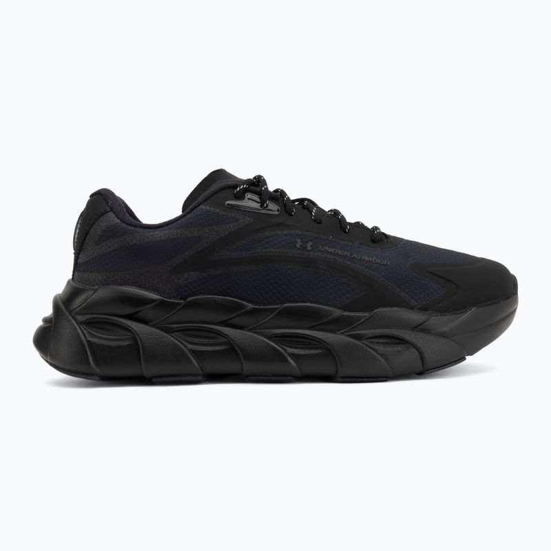 Кросівки для бігу чоловічі Under Armour Halo Runner SE 2 black/anthracite/metallic black 2