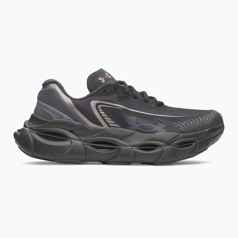 Кросівки для бігу жіночі Under Armour Halo Racer 2 black/anthracite/metallic black
