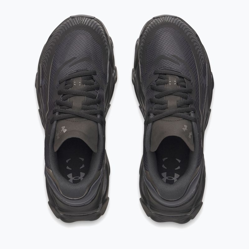 Кросівки для бігу жіночі Under Armour Halo Racer 2 black/anthracite/metallic black 3