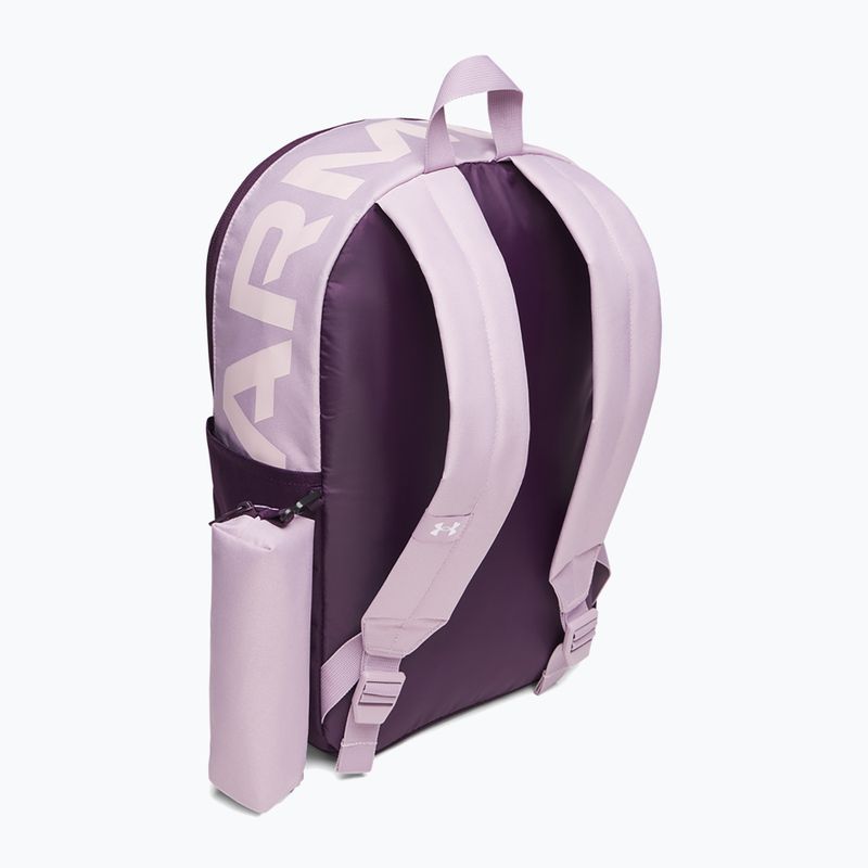 Рюкзак міський Under Armour Essential Printed Backpack mauve pink/purple echo/white 2