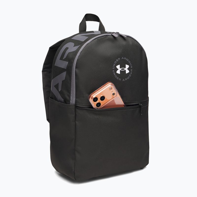 Рюкзак міський Under Armour Essential Printed Backpack black/black/castlerock 2