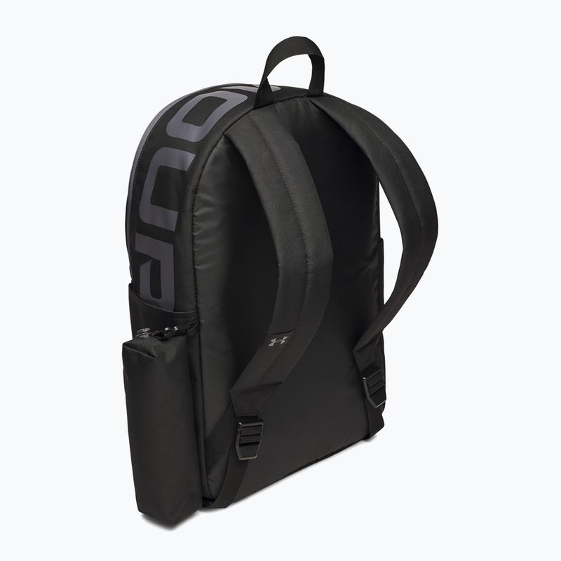 Рюкзак міський Under Armour Essential Printed Backpack black/black/castlerock 3