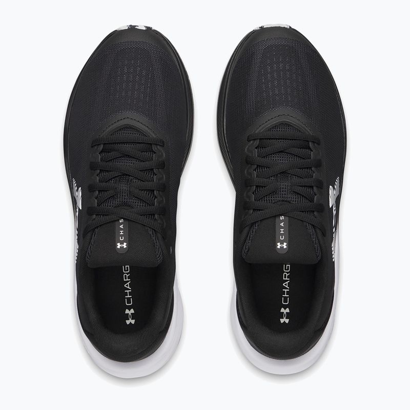 Кросівки для бігу чоловічі Under Armour Chase black/black/white 3