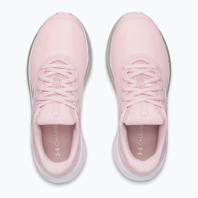 Кросівки для бігу жіночі Under Armour Chase prime pink/metallic silver/white 3