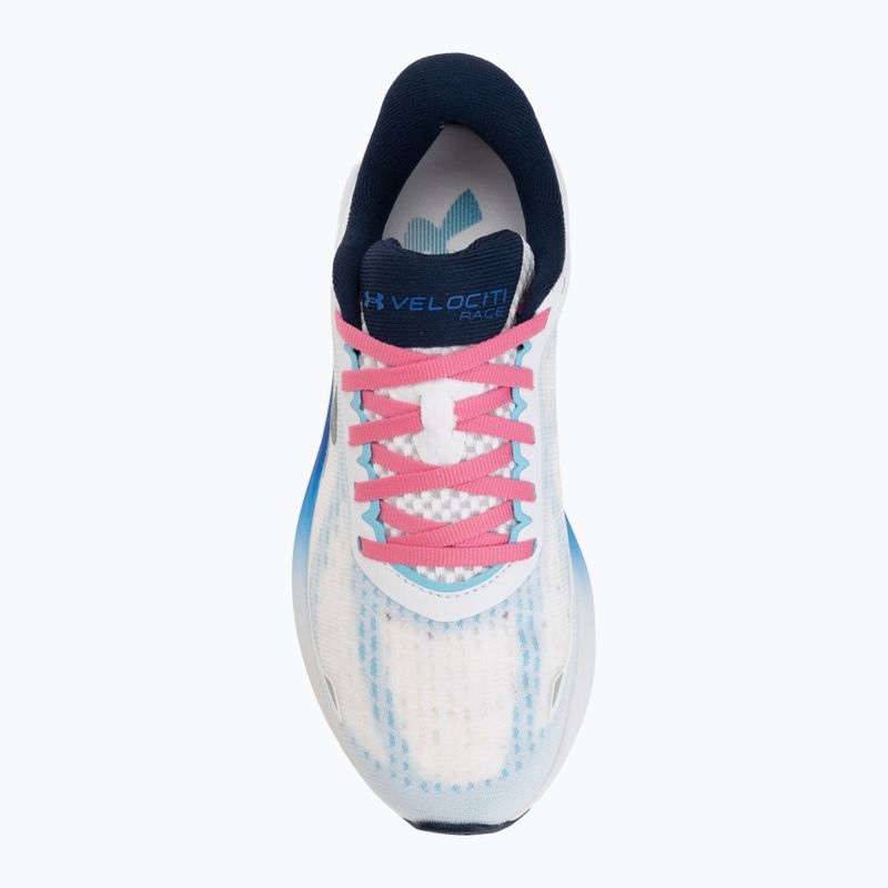 Кросівки для бігу жіночі Under Armour Velociti Pace white/team royal/metallic academy 5