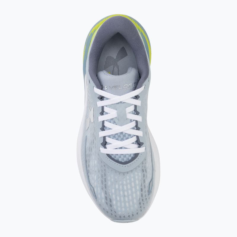 Кросівки для бігу жіночі Under Armour Velociti Pace blue fog/flash light/metallic silver 5