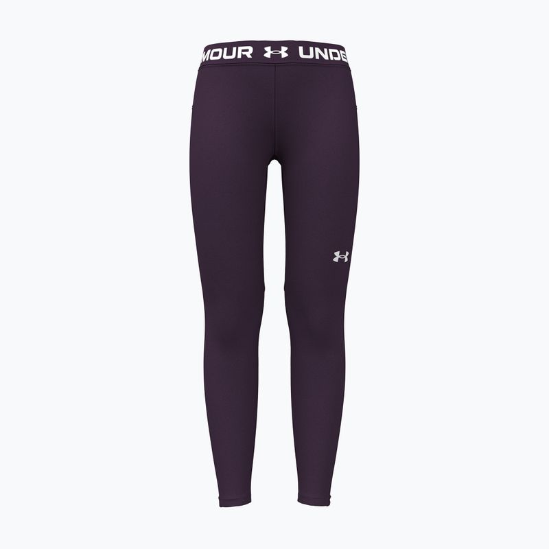 Легінси дитячі Under Armour HeatGear Leggings purple echo/white