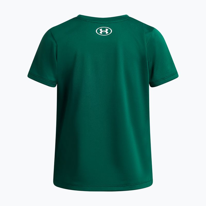 Футболка для тренувань дитяча Under Armour Tech SSC SS campus ivy/white 2