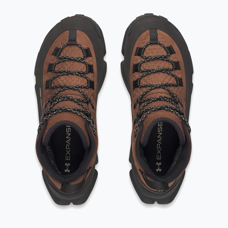 Взуття трекінгове чоловіче Under Armour Charged Expanse Mid LTHR WP Incense Brown/Black/Khaki Base 3