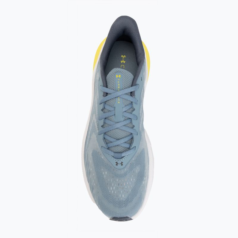 Кросівки для бігу чоловічі Under Armour Turbulence 3 blue wind/downpour gray/flash light 5