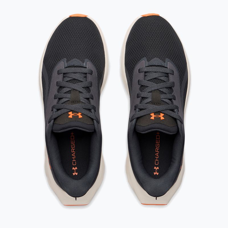 Кросівки для бігу чоловічі Under Armour Ascend black/anthracite/outrageous orange 3