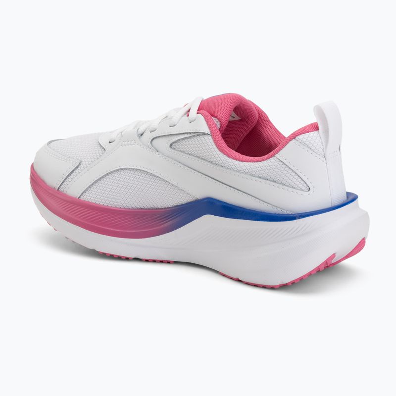 Кросівки для бігу жіночі Under Armour Assert 11 white/pink frenzy/pink frenzy 3