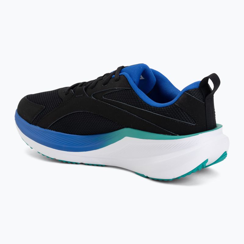 Кросівки для бігу чоловічі Under Armour Assert 11 black/team royal/geode green 3