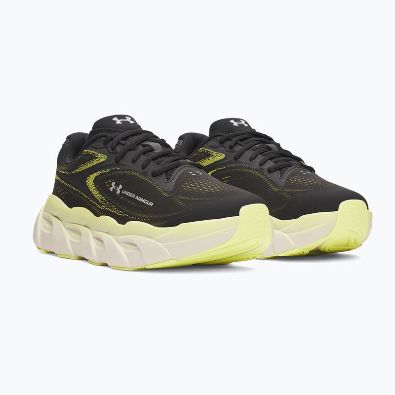 Кросівки для бігу чоловічі Under Armour Halo Runner 2 Ultimate Black/Sonic Yellow/Metallic Silver 2