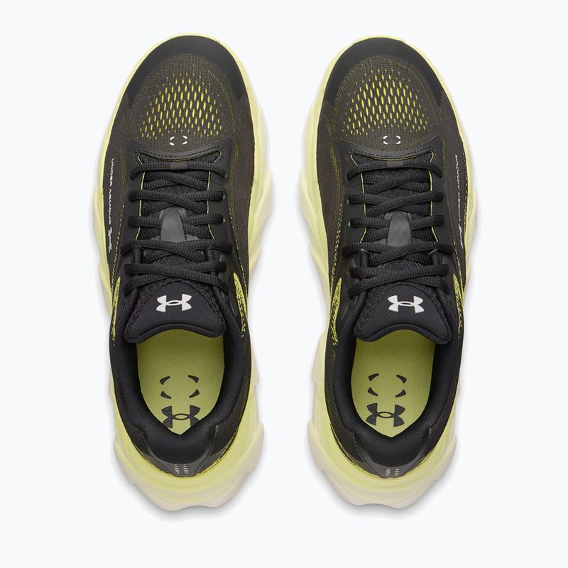 Кросівки для бігу чоловічі Under Armour Halo Runner 2 Ultimate Black/Sonic Yellow/Metallic Silver 3