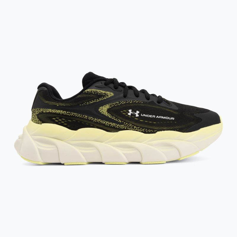 Кросівки для бігу чоловічі Under Armour Halo Runner 2 Ultimate Black/Sonic Yellow/Metallic Silver 2