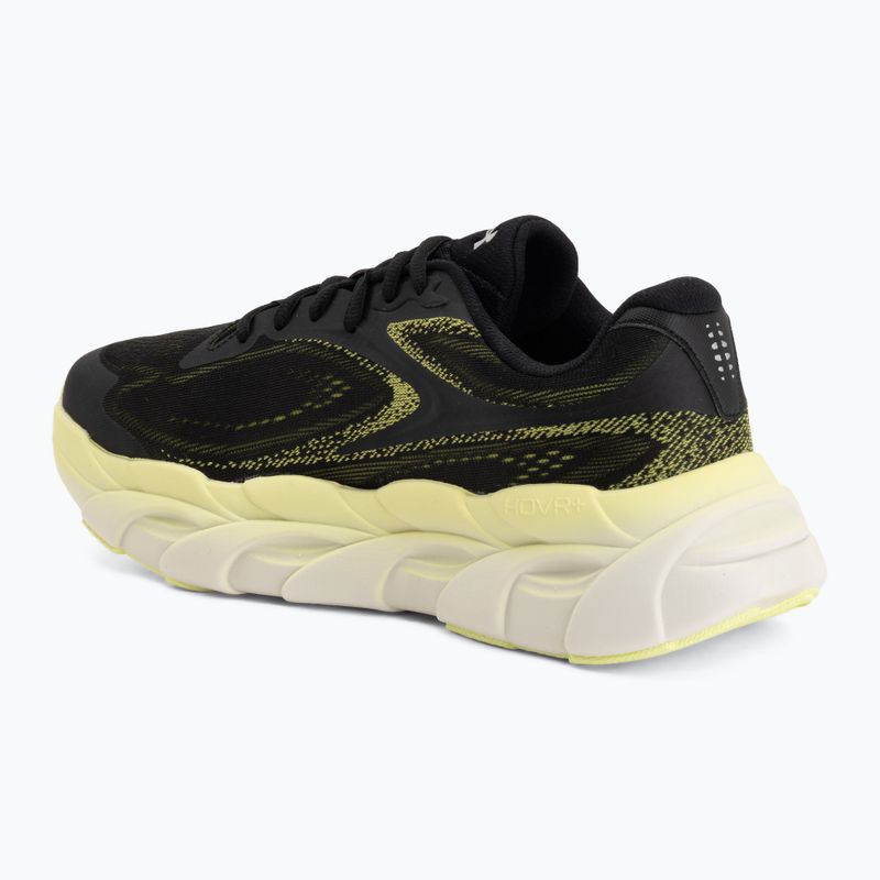 Кросівки для бігу чоловічі Under Armour Halo Runner 2 Ultimate Black/Sonic Yellow/Metallic Silver 3