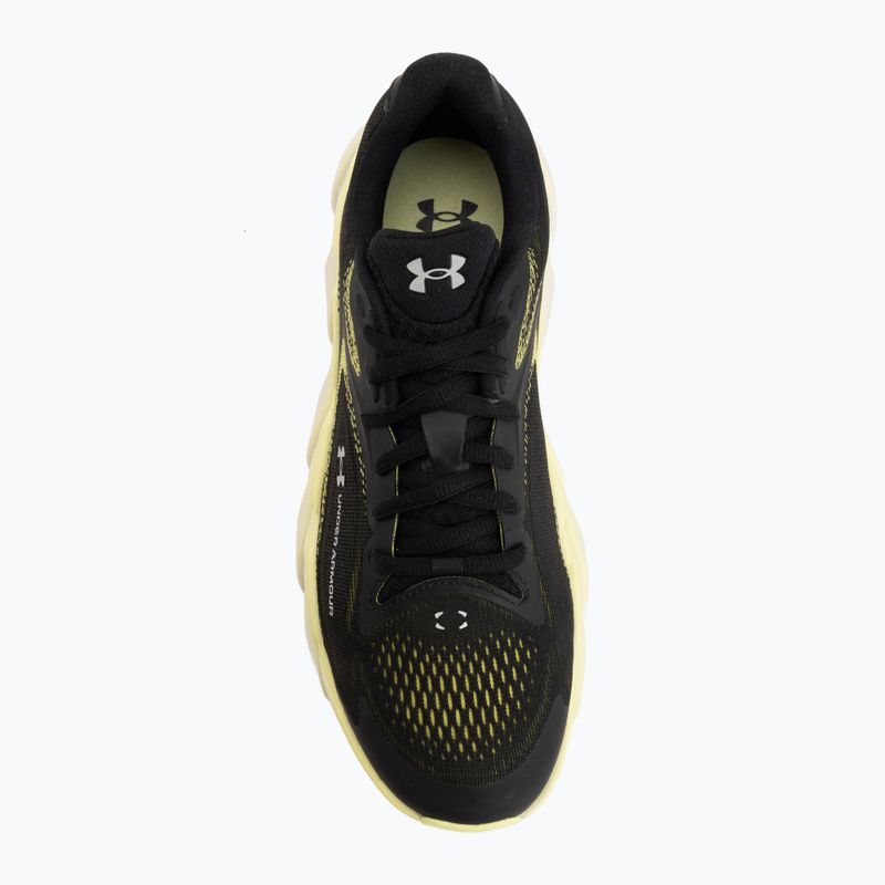 Кросівки для бігу чоловічі Under Armour Halo Runner 2 Ultimate Black/Sonic Yellow/Metallic Silver 5