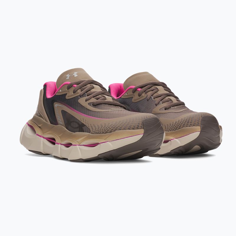 Кросівки для бігу жіночі Under Armour Halo Racer 2 desert taupe/virtual pink/peppercorn 2