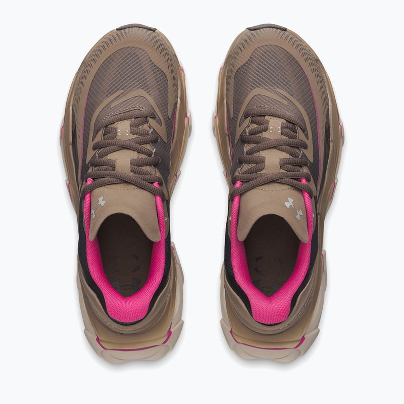 Кросівки для бігу жіночі Under Armour Halo Racer 2 desert taupe/virtual pink/peppercorn 3
