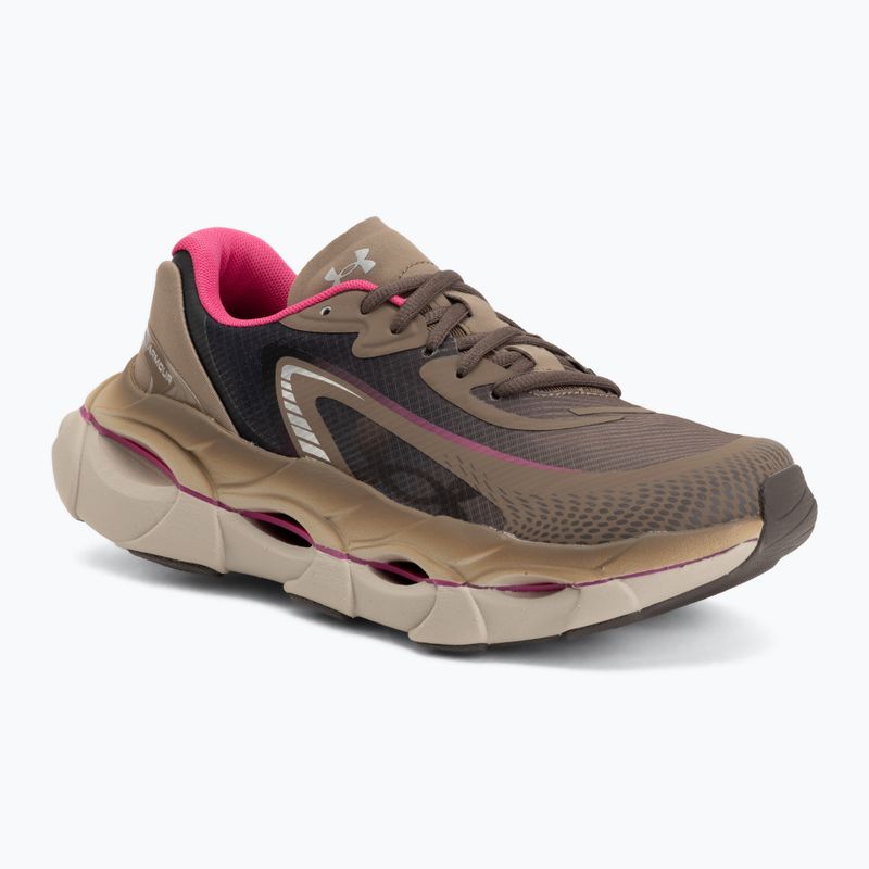 Кросівки для бігу жіночі Under Armour Halo Racer 2 desert taupe/virtual pink/peppercorn