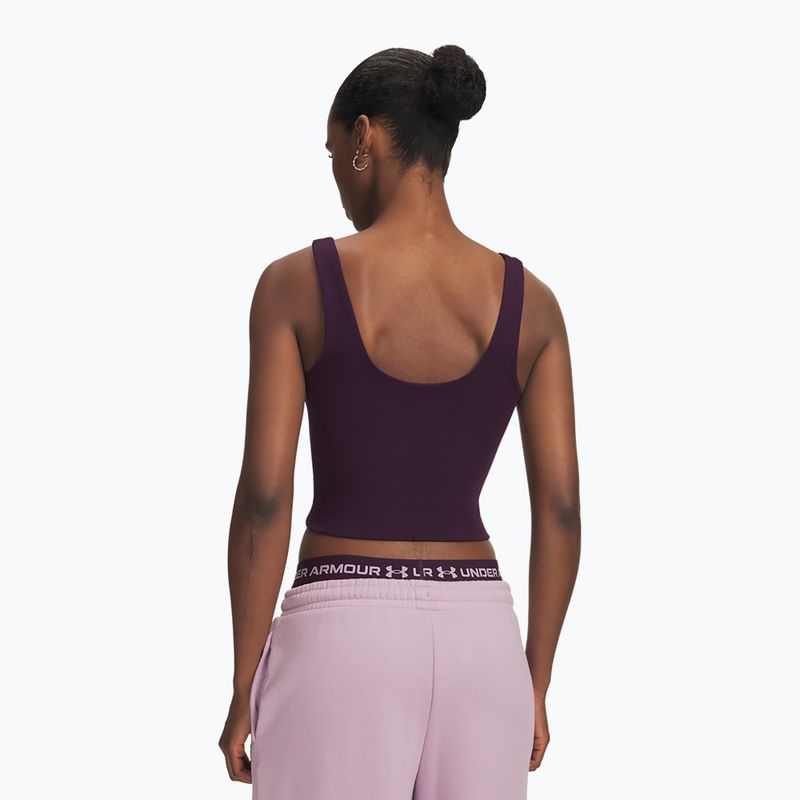 Футболка для тренувань жіноча Under Armour Motion Tank purple echo/mauve pink 2