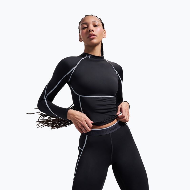 Легінси для тренувань жіночі Under Armour ColdGear Elite Leggings ultimate black/reflective 6