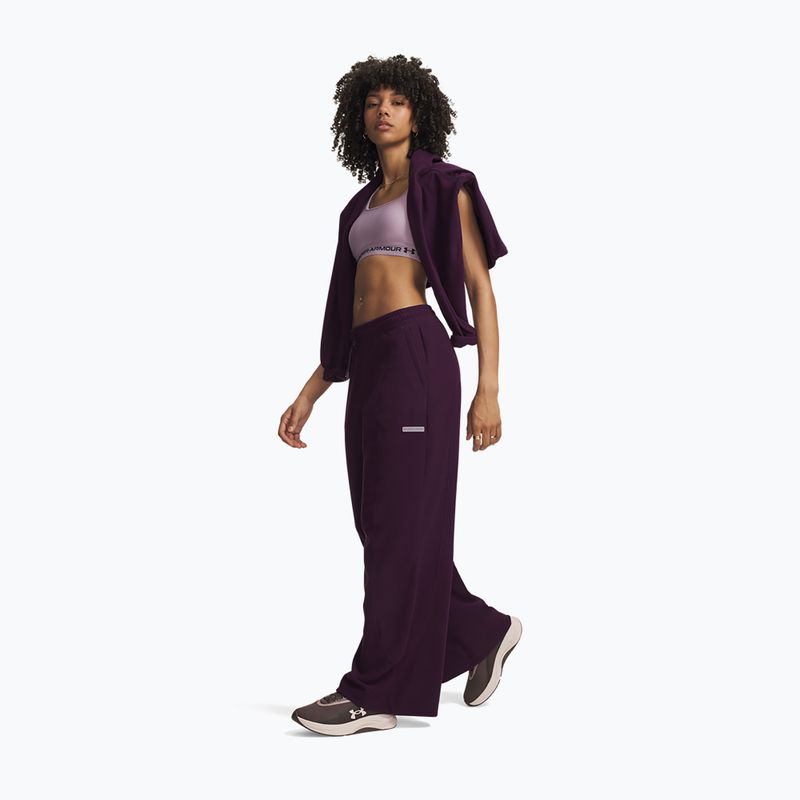 Штани для тренувань жіночі Under Armour Performance Fleece Pants purple echo/purple echo 2